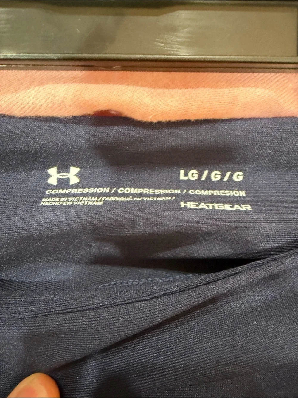 Under Armour Navy Blue Women's Capri Leggings